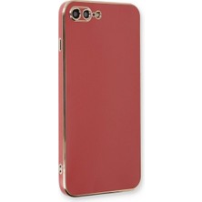 İlk El Grup Apple Iphone 7 Plus Kılıf Volet Silikon - Kırmızı