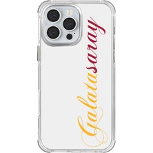 x Dekomus Lisanslı Galatasaray Iphone 15 Pro El Yazılı Sarı Kırmızı Şeffaf Telefon Kılıfı "dekomus Cep Defteri Hediyeli"