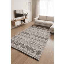 Anaska Home Şönil Halı Salon Halısı Mutfak Halısı Şönil Kilim Leke Tutmaz Halı Makinede Yıkanabilir Kaymaz Taban