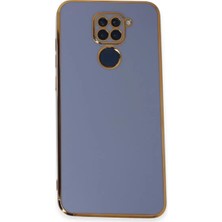 Renas Store Xiaomi Redmi Note 9 Kılıf Volet Silikon - Mavi