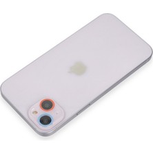 TeknoKapsül iPhone 13 Mini Renkli Kamera Lens Koruma Cam - Pembe-Mavi