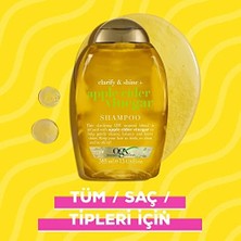 Bg Store Işıltı Veren Elma Sirkesi Şampuan Yağlı Saçlar Için 385 ml