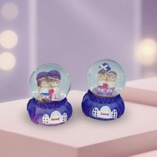 Renas Store Işıklı Mini Boy Kar Küresi