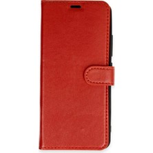 Magicool Samsung Galaxy S25 Ultra Kılıf Trend S Plus Kapaklı Kılıf - Kırmızı