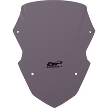 GP Kompozit Yamaha XMAX 250 Tech Max 2024-2026 Uyumlu Spor Ön Cam Füme - 37 cm