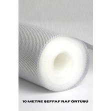 10 Metre Şeffaf Silikonlu Kaymaz Çekmece Içi Düzenleyici