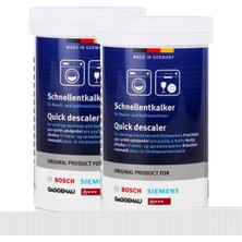 Bg Store Bsh 2 x Schnellentkalker 250 G – Çamaşır-Ve Bulaşık Makinesi Için, Kireç Çözücü