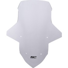 GP Kompozit Yamaha XMAX 250 Tech Max 2024-2026 Uyumlu Ön Tur Camı Şeffaf - 66 cm