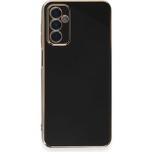 The Gencoo Samsung Galaxy A14 4g Kılıf Volet Silikon - Siyah