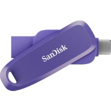 Sandisk 32GB Telefon Sürücüsü USB 3.2 Gen 1 Flash Sürücü (Purple Opulence) SDDDC6-032G-G46PO