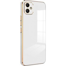 Kap Kaç Galaxy A05 Kılıf Volet Silikon - Beyaz