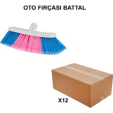 MarkEntegra Battal Oto Fırçası, Toptan 12 Adet