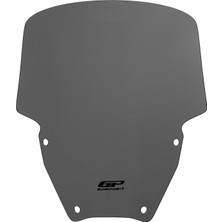 GP Kompozit Honda Forza 250 2021-2026 Uyumlu Spor Ön Cam Gri - 48 cm