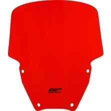 GP Kompozit Honda Forza 250 2021-2026 Uyumlu Spor Ön Cam Kırmızı - 48 cm