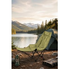 Vadi Katlanabilir Kamp Şezlongu Ayak Uzatmalı Outdoor Kamp Koltuğu Sandalyesi