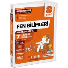 8. Sınıf Fen Bilimleri Müfredatın Gizli Dergisi Gizli Yayınları