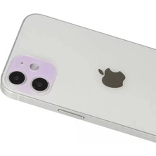 Renas Store Newface Apple Iphone 12 Rainbow Kamera Lens Koruma Cam - Mor