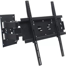 Renas Store Powermaster PWR-H48 22''-55'' Çift Kollu Kilitli Hareketli Duvar Askı Aparatı