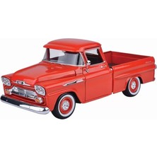 Renas Store Üreticiniz MM-79311 1:24 1958 Chevy Apache Fleetlıne Pıckup