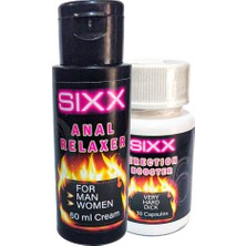 Bezos Sıxx 60 ml Bay Bayan Analreıaxkrem +Erkeklere Özel Cinselgüç 30 Lu