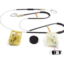 Skoda Octavia Mk3 (A7) Ön Sağ Cam Kriko Tamir Seti (2012-2021) (Oem: 5E0837462)
