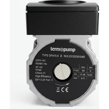 Termodinamik Termopump Smart GPA15-6 Iı Yüksek Verimli Sirkülasyon Pompası