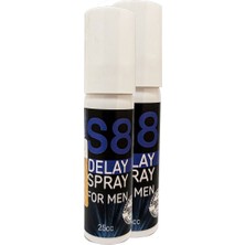 TeknoKapsül Stımul8 (S8) 2 Adet Delaytimesprey 25 cc Tüp Erkekler Için 25CCGECIKTIRICI