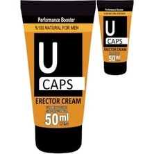 Bezos U Caps Cream Erkeklere Özel Krem 50 ml x 2 Adet