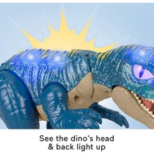 Bg Store Imaginext World Dinozor Oyuncağı, Hırıldayan Işıklı Baryonyx, Işık, Ses ve Isırma Fonksiyonlu, 3 Yaşından Büyük Çocuklar Için, JCT48