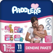 Bg Store Yenidoğan Bebek Bezi 1 Numara (2-5 Kg) 11 Adet – Deneme Paketi, Yumuşak ve Sızdırmaz