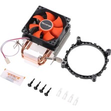 Bg Store Revenge Cold Ice 65 Intel Amd Uyumlu Bakır Borulu Alüminyum Heatsinkli Cpu Soğutucu Işlemci Fanı