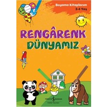 Bg Store Rengarenk Dünyamız: Boyama Kitaplarım 3-4 Yaş
