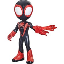 Bg Store Spidey And His Amazing Büyük Boy Miles Morales: Spider-Man Figürü, 22,5 Cm'lik Aksiyon Figürü, Okul Öncesi Oyuncakları
