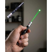 Astraltech Yeşil Lazer Pointer Güçlü Işın Uzun Menzil ve Kompakt Tasarım
