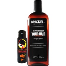Kap Kaç Brickell Erkek 237 ml Şampuan Saçsakal Anti-Beyaz + L.kamasutra Bayan Bay Kaygan Lubrikantkrem 60 ml