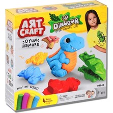Renas Store Üreticiniz 3D Dinozor Oyun Hamuru Seti