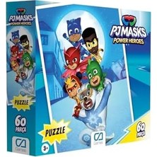 Bg Store Pjmasks : Pijamaskeliler  60 Parça 34X24CM Çocuk Puzzle Yapboz Serisi