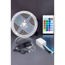 Astraltech LED Işık 5 Metre Şerit LED Rgb Işıklı