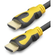 Renas Store HDMI Kablo 14+1 Od 7.0 mm 12.9 M - Siyah Sarı XY6005