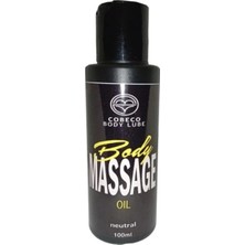 TeknoKapsül Bodylube Body Massage Oil Natural 100 ml / Kokusuz Tatsız Sade Vücut Masaj Yağı 100 ml