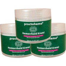 TeknoKapsül Proctohemo Bakım Kremi 150 ml 3 Adet Birden