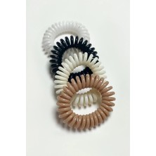 Renas Store 100 Adet Renkli Makarna Lastik Toka 3,5 cm