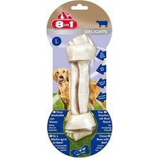 TeknoKapsül Delights Bones Biftekli Ağız Bakım Kemiği Köpek Ödülü Large 85 gr