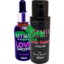 Kap Kaç Ritmix Bay Bayan Reıaxkrem 60 ml + Kadınlara Özel Cinseldamla 30 ml