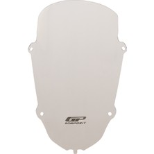 GP Kompozit Yamaha R25 2019-2025 Uyumlu Uzun Spor Ön Cam Şeffaf - 42 cm