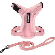 Renas Store Voyager Kilitli Kedi Kemeri - Küçük ve Büyük Kediler Için Ayarlanabilir Basamak Yeleği - Pembe (Uyumlu Kesim), Xx-Small