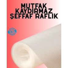 Renas Store Eva Malzemeden Kaydırmaz Şeffaf Raflık Buzdolabı Kaplaması