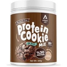 500GR Animal Joy Protein Cookie Kurabiye Yüksek Proteinli Karışım Türkiye Menşeli Lezzetli Alternatif