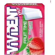 Vivident Xylıt Fruıt Tıme Çilek Aromalı Sakız