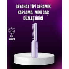 Renas Store Kablosuz USB Şarjlı Saç Düzleştirici Tarak – Seyahat Boy